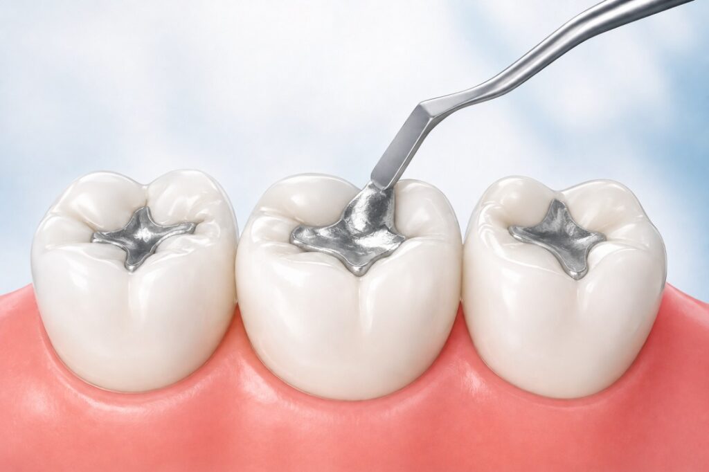 Amalgam Fillings treatment in dha lahore