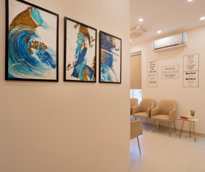 Best dentist in DHA Lahore – The Dentist dental clinic interior