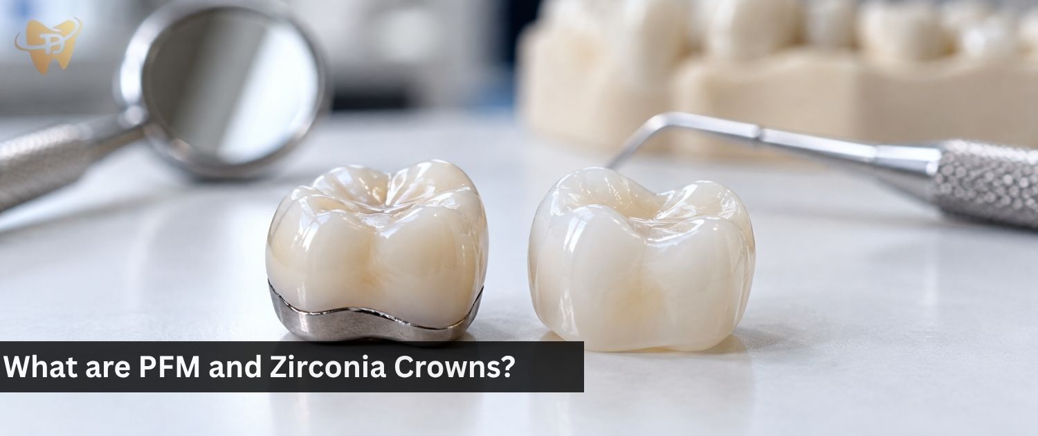 What are PFM and Zirconia Crowns