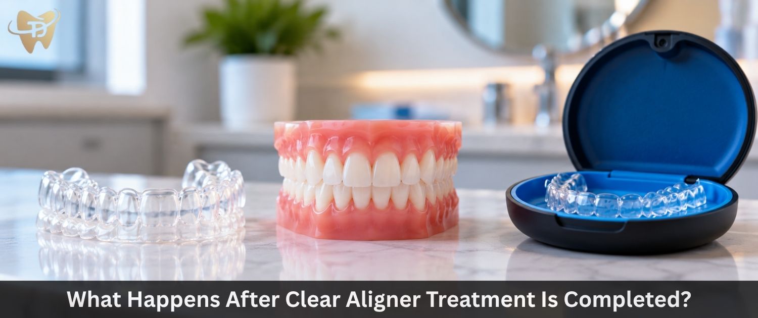 after clear aligner treatment completed